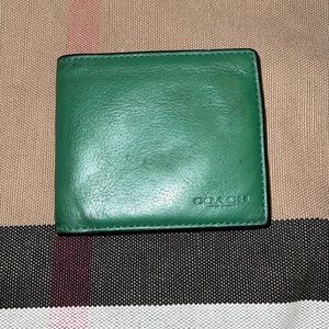 Vintage Coach Leather Wallet
